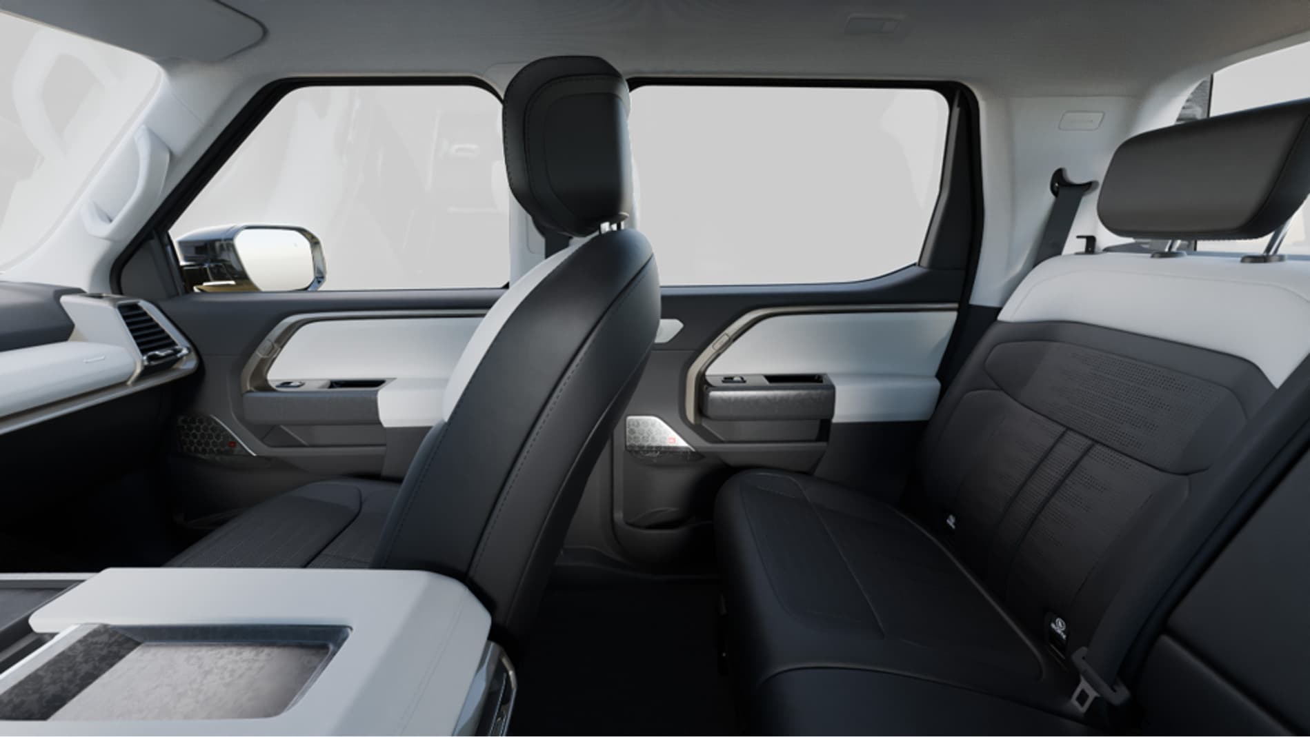 Maxus eTerron9 interior seats