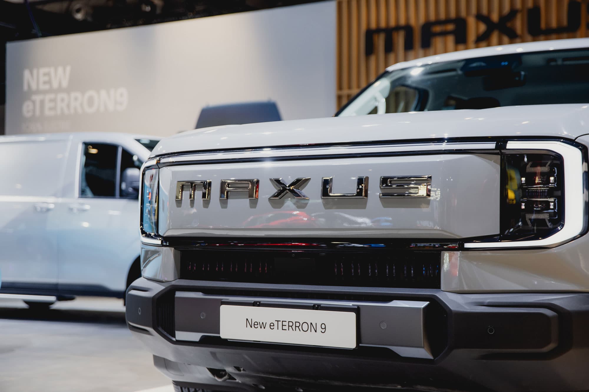 Maxus eTERRON 9 op Brussels Motor Show 2025